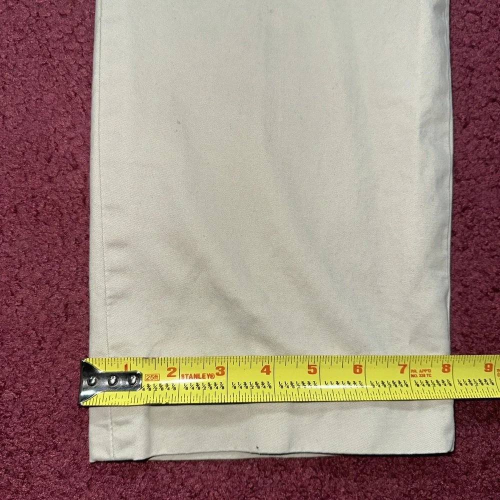 Polo Ralph Lauren Pants Mens 36/32 Beige Stretch Straight Fit Chino Classic